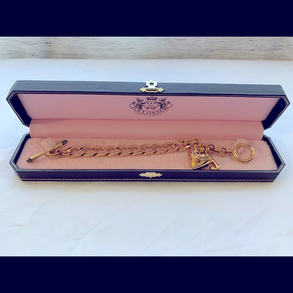 Juicy Couture Gold Charm Bracelet